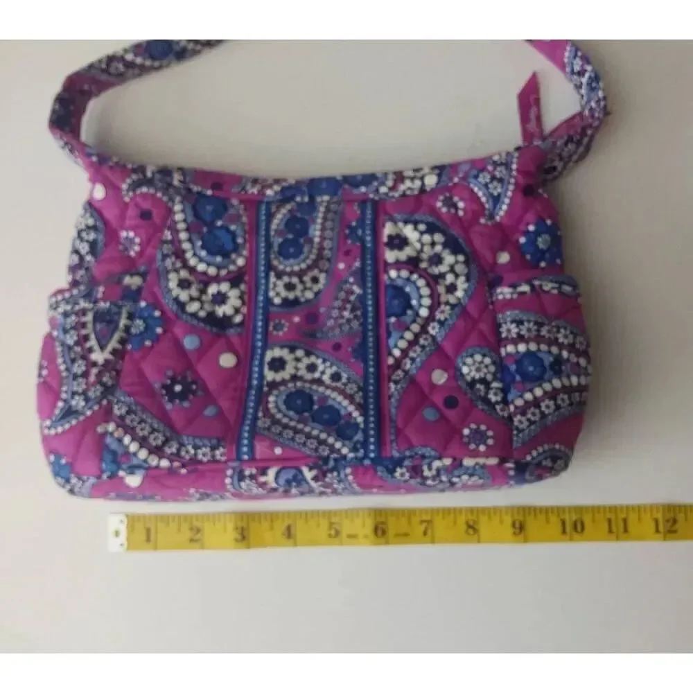 Vera Bradley shoulder bag Boysenberry paisley - Picture 5 of 9